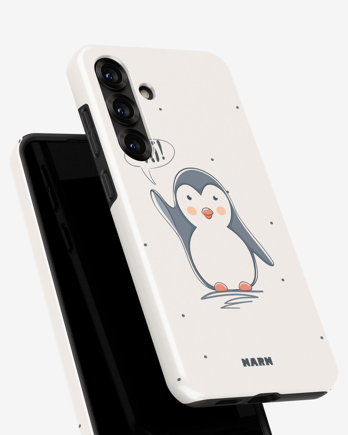 Samsung Galaxy A56 Tough Case – Cute Penguin - View 4