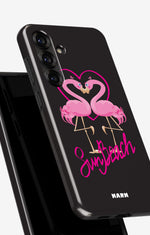 Samsung Galaxy A56 Tough Case – Beach Flamingo - View 4