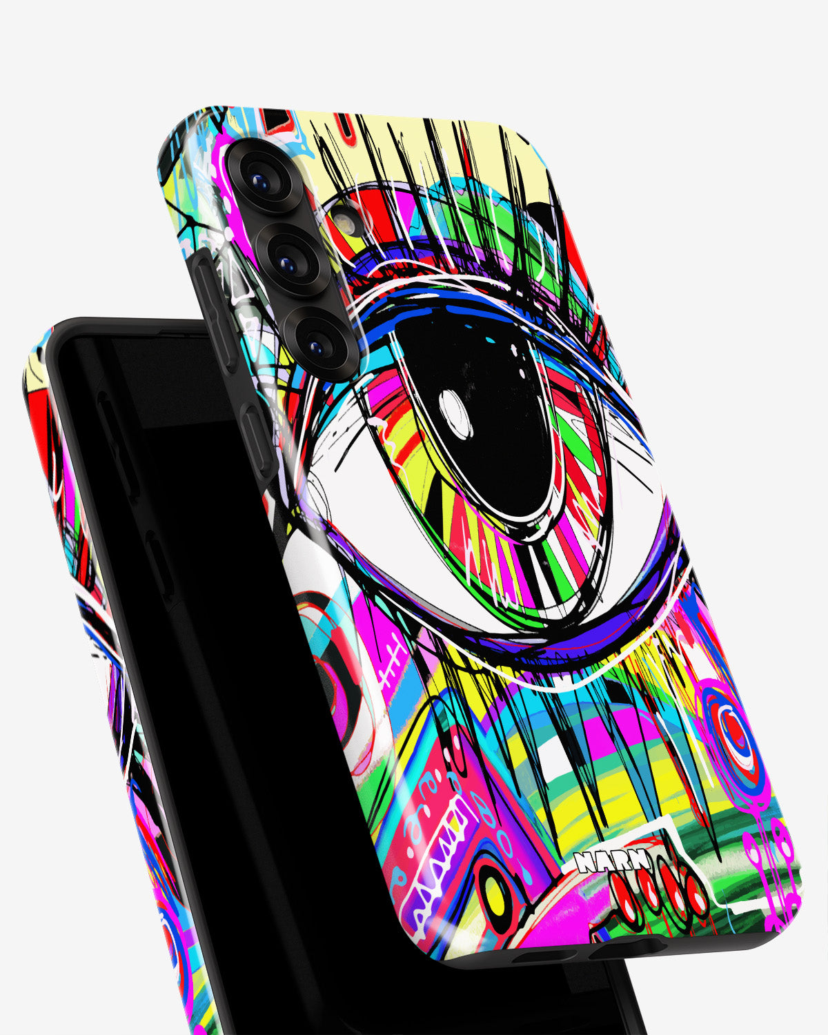 Samsung Galaxy A56 Tough Case – Abstract Eye - View 4