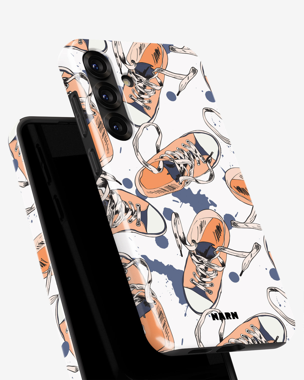 Samsung Galaxy A56 Tough Case – Apricot Sneakers - View 4