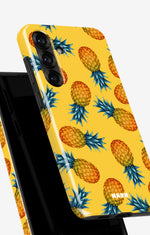 Samsung Galaxy A56 Tough Case – Sunny Pineapple - View 4