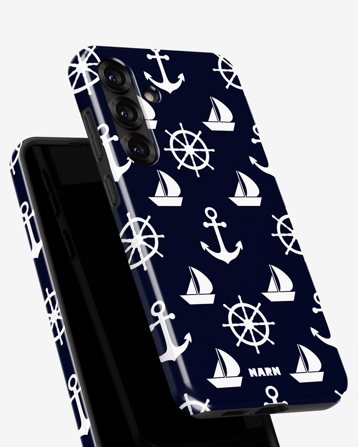 Samsung Galaxy A56 Tough Case – Deep Blue Voyage - View 4