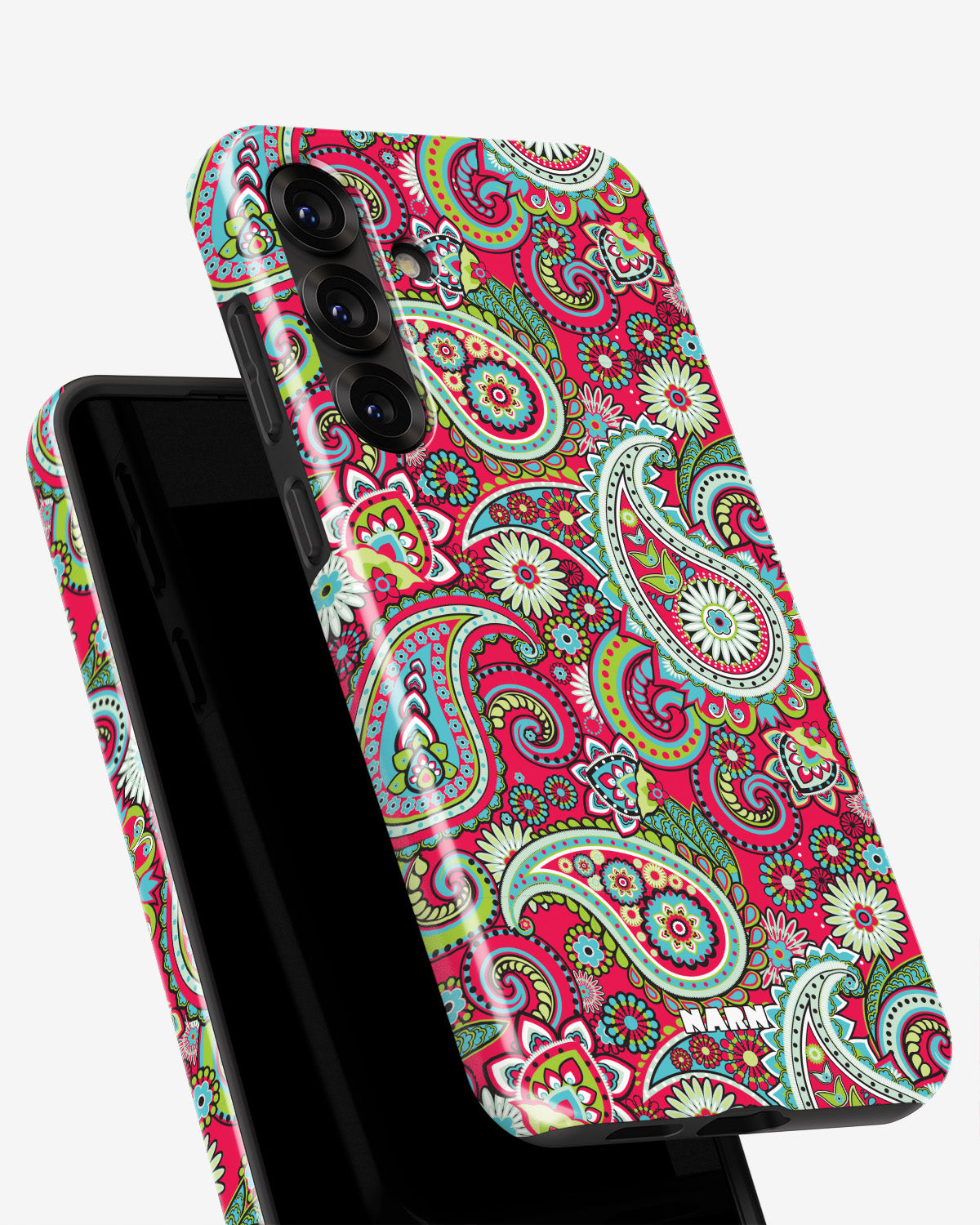 Samsung Galaxy A56 Tough Case – Paisley Paradise - View 4