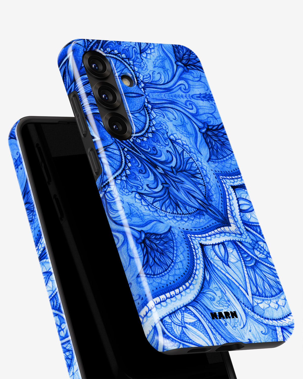 Samsung Galaxy A56 Tough Case – Blue Vintage - View 4