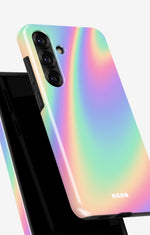 Samsung Galaxy A56 Tough Case – Rainbow Haze - View 4
