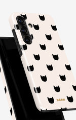 Samsung Galaxy A56 Tough Case – Kitty Dots - View 4