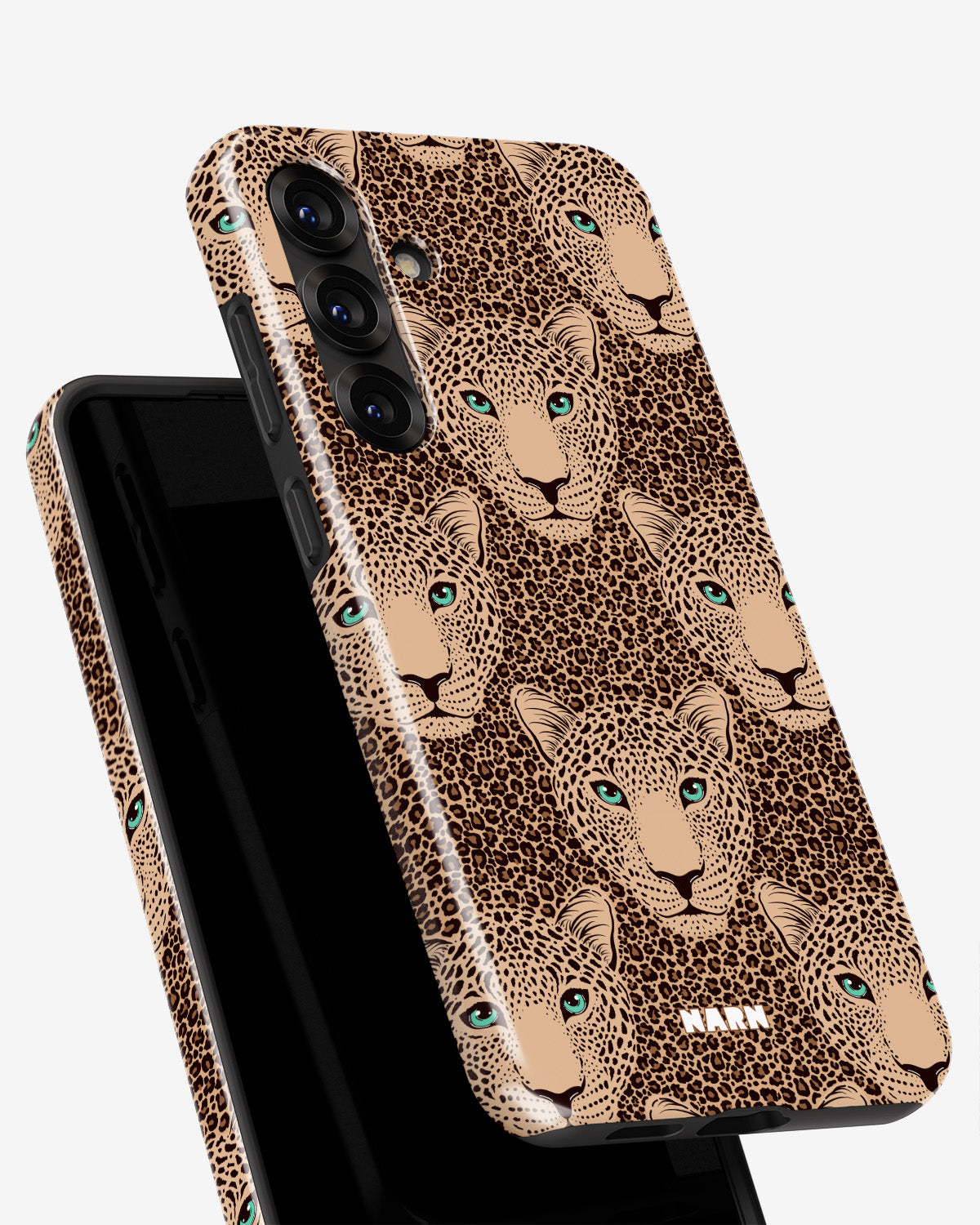 Samsung Galaxy A56 Tough Case – Leopard Gaze - View 4