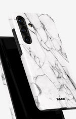Samsung Galaxy A56 Tough Case – Milky Marble - View 4