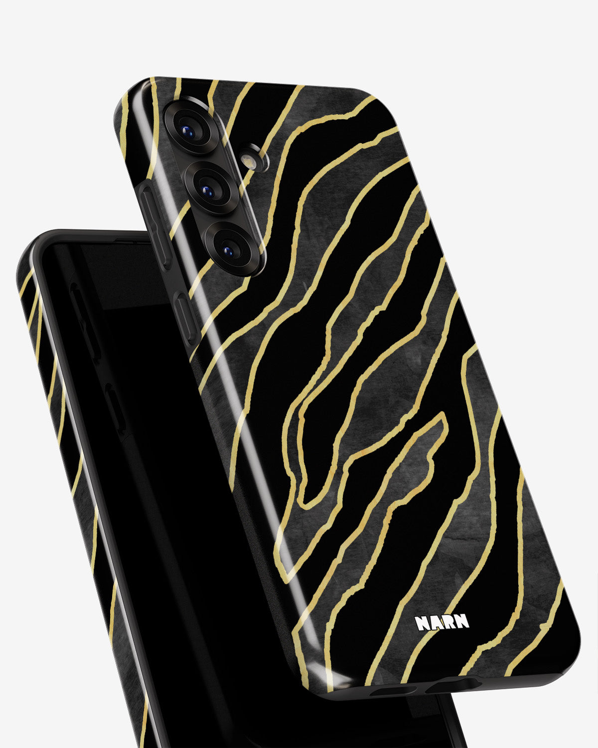 Samsung Galaxy A56 Tough Case – Golden Zebra - View 4