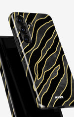 Samsung Galaxy A56 Tough Case – Golden Zebra - View 4