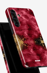 Samsung Galaxy A56 Tough Case – Burgendy Shimmer - View 4