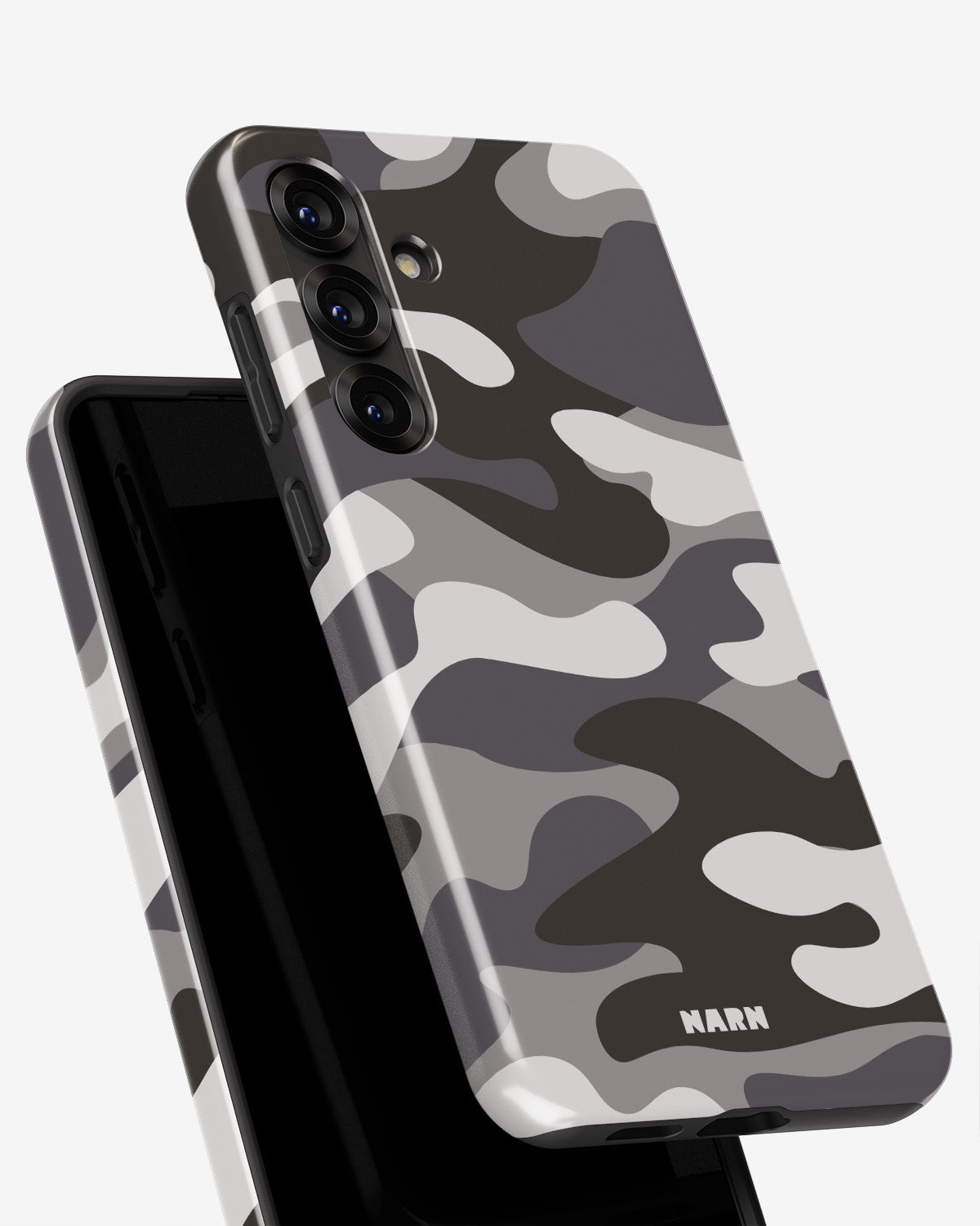 Samsung Galaxy A56 Tough Case – Grey Camo - View 4