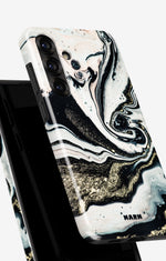 Samsung Galaxy A56 Tough Case – Golden Swirl - View 4