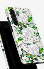 Samsung Galaxy A56 Tough Case – White Bloom - View 4