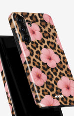 Samsung Galaxy A56 Tough Case – Leopard Flower - View 4