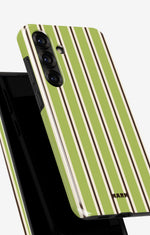 Samsung Galaxy A56 Tough Case – Matcha Lines - View 4
