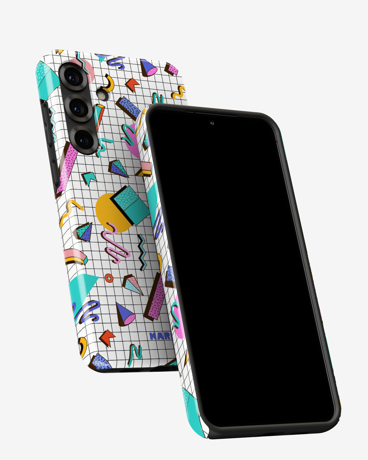 Samsung Galaxy A56 Tough Case – 80s Memphis - View 5