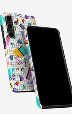Samsung Galaxy A56 Tough Case – 80s Memphis - View 5