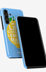 Samsung Galaxy A56 Tough Case – Lemon Quote - View 5