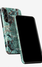 Samsung Galaxy A56 Tough Case – Green Marble - View 5