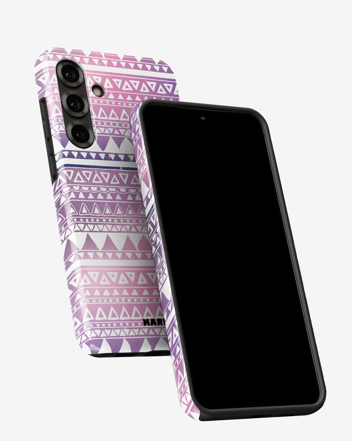 Samsung Galaxy A56 Tough Case – Purple Aztec - View 5