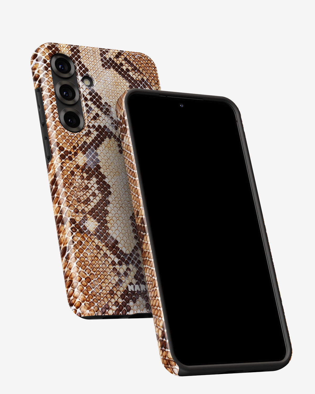 Samsung Galaxy A56 Tough Case – Brown Snakeskin - View 5
