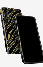 Samsung Galaxy A56 Tough Case – Golden Zebra - View 5