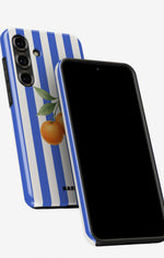 Samsung Galaxy A56 Tough Case – Orange Stripes - View 5