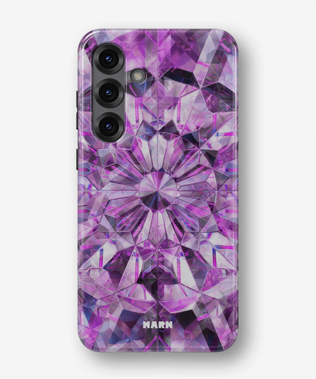 Samsung Galaxy A36 Tough Case – Lavender Crystals - View 1