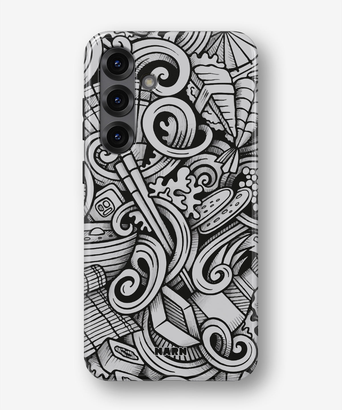 Samsung Galaxy A36 Tough Case – Japanese Pattern - View 1