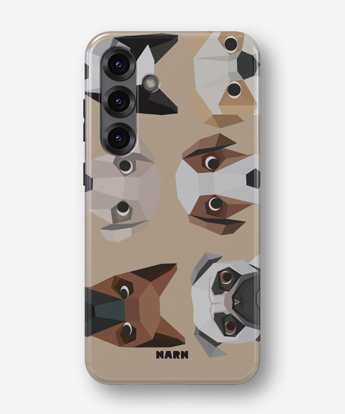 Samsung Galaxy A36 Tough Case – Cute Dogs - View 1