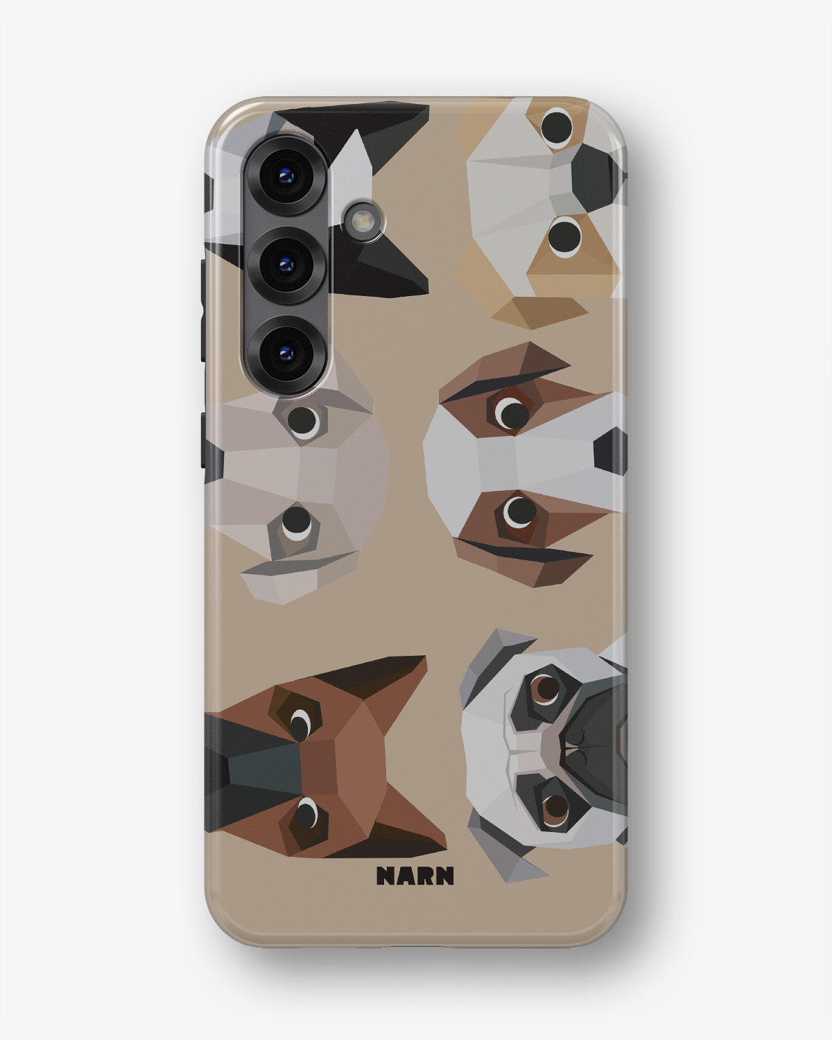Samsung Galaxy A36 Tough Case – Cute Dogs - View 1