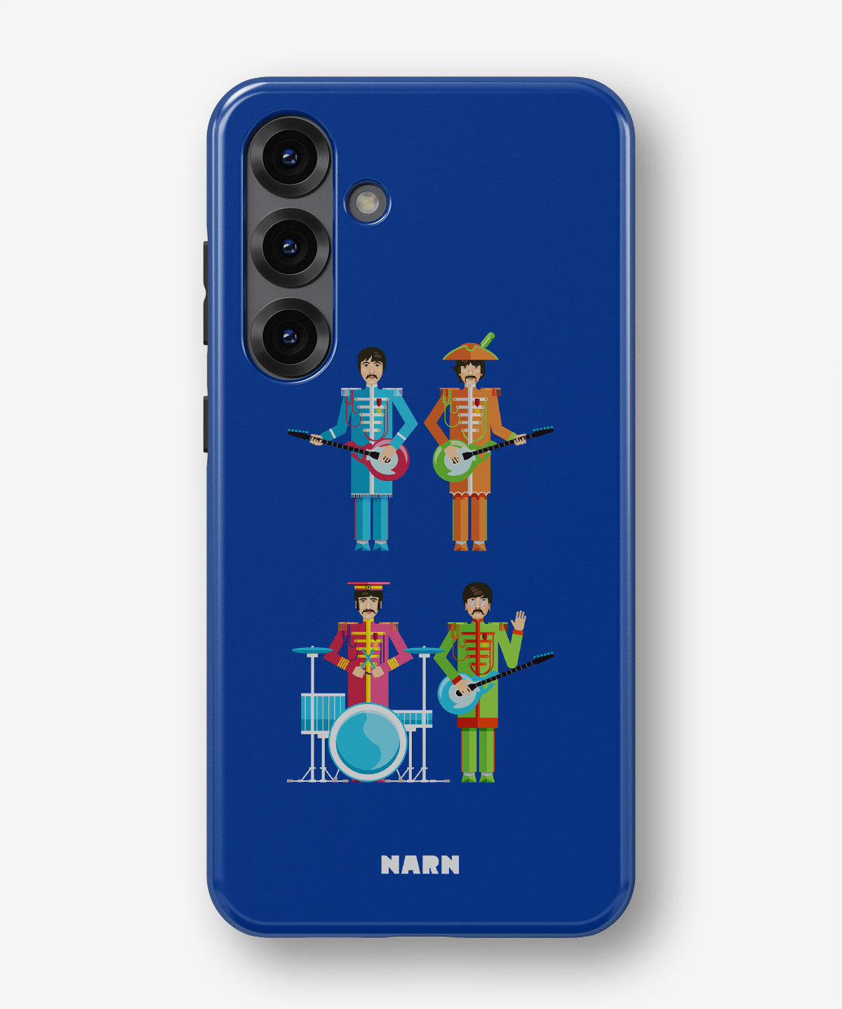 Samsung Galaxy A36 Tough Case – Beatles Blue - View 1