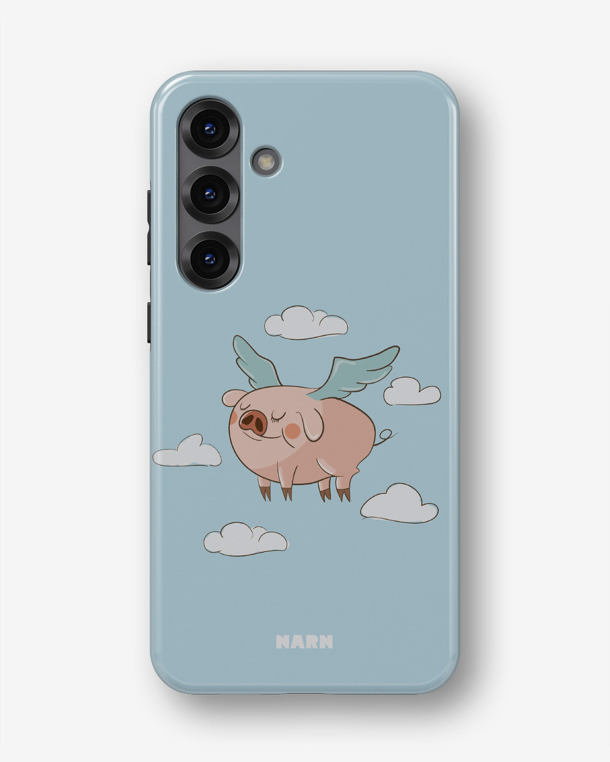 Samsung Galaxy A36 Tough Case – Dreamy Pig - View 1