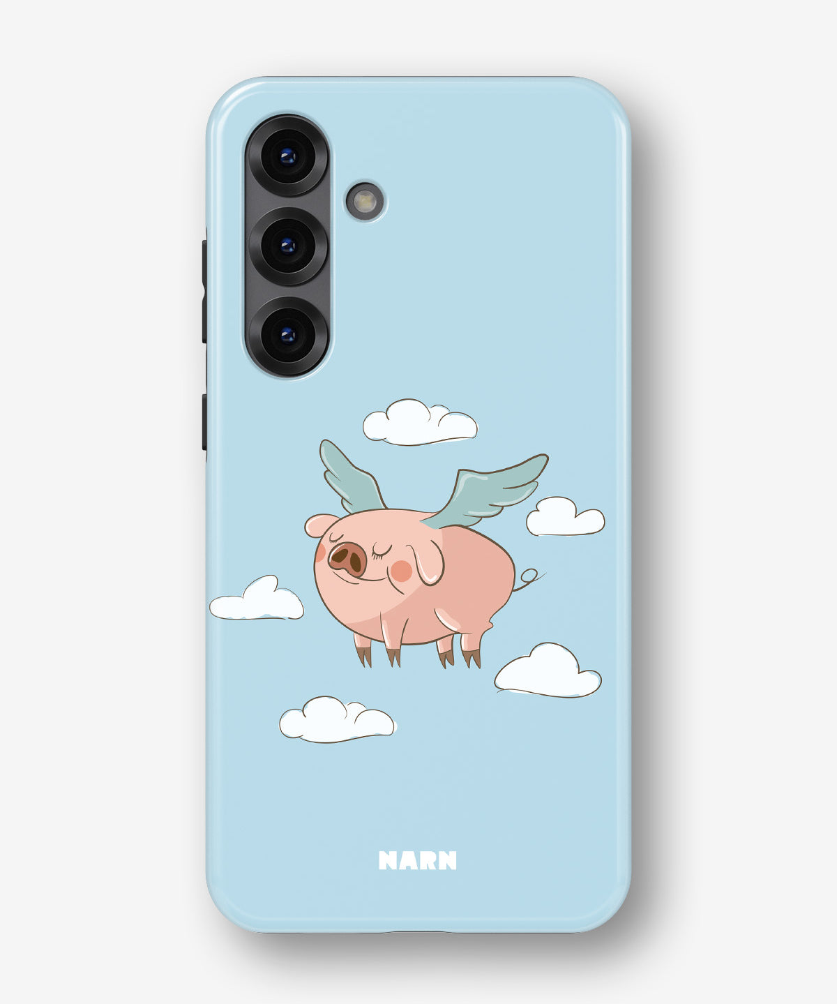 Samsung Galaxy A36 Tough Case – Dreamy Pig - View 1
