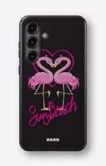 Samsung Galaxy A36 Tough Case – Beach Flamingo - View 1