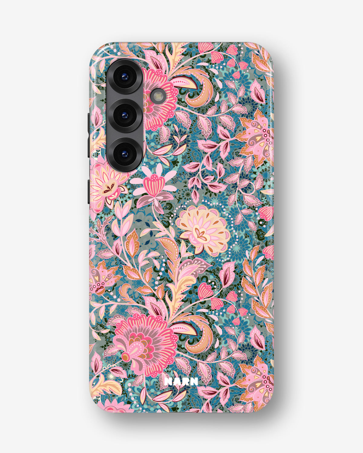 Samsung Galaxy A36 Tough Case – Fantasy Flowers - View 1