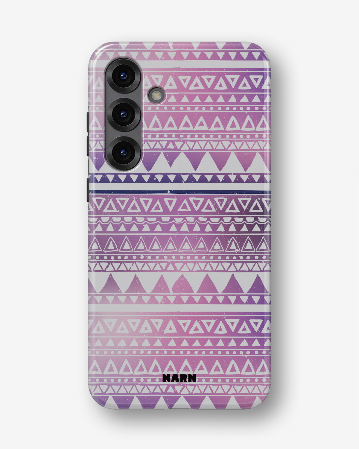 Samsung Galaxy A36 Tough Case – Purple Aztec - View 1