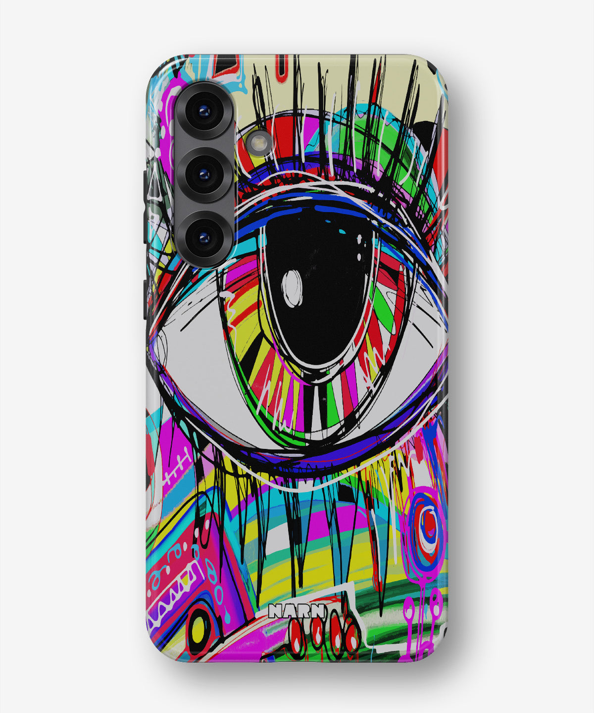 Samsung Galaxy A36 Tough Case – Abstract Eye - View 1