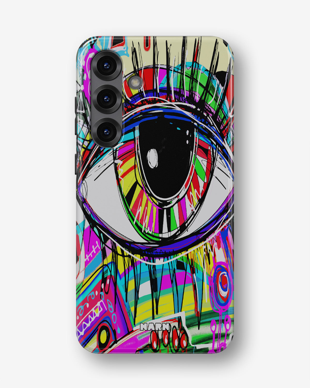 Samsung Galaxy A36 Tough Case – Abstract Eye - View 1