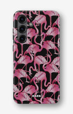 Samsung Galaxy A36 Tough Case – Flamingos - View 1