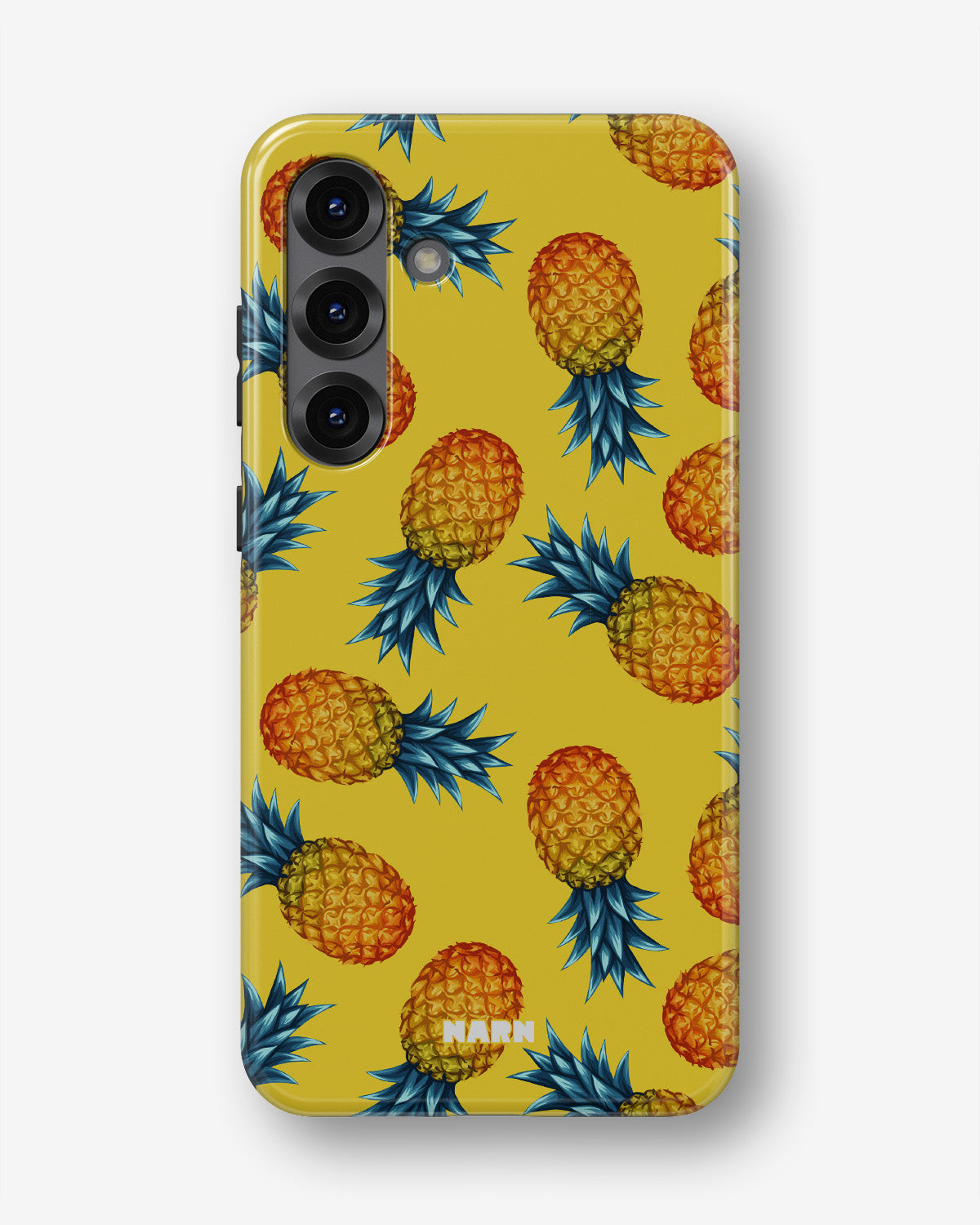 Samsung Galaxy A36 Tough Case – Sunny Pineapple - View 1