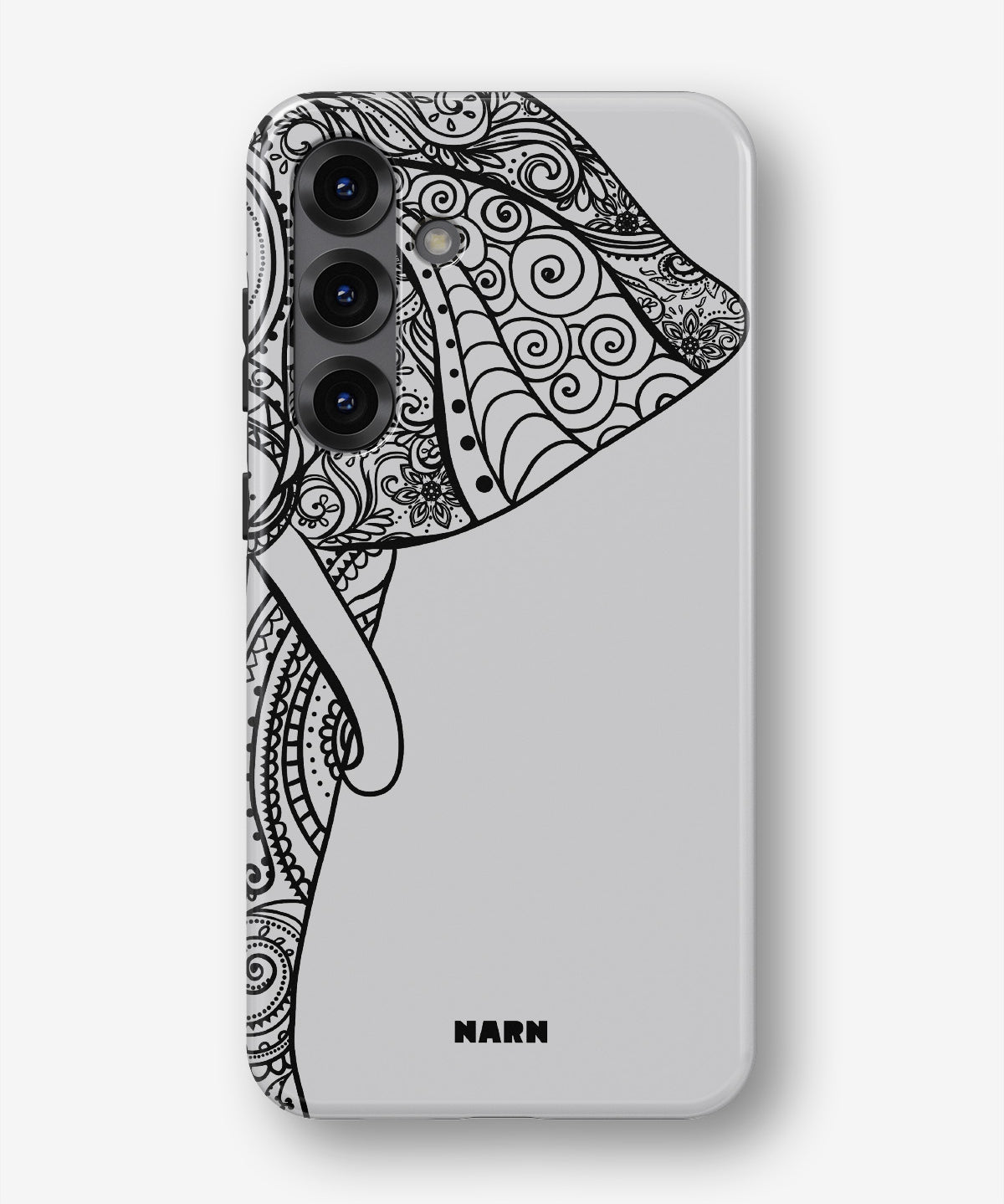 Samsung Galaxy A36 Tough Case – Mandala Elephant - View 1
