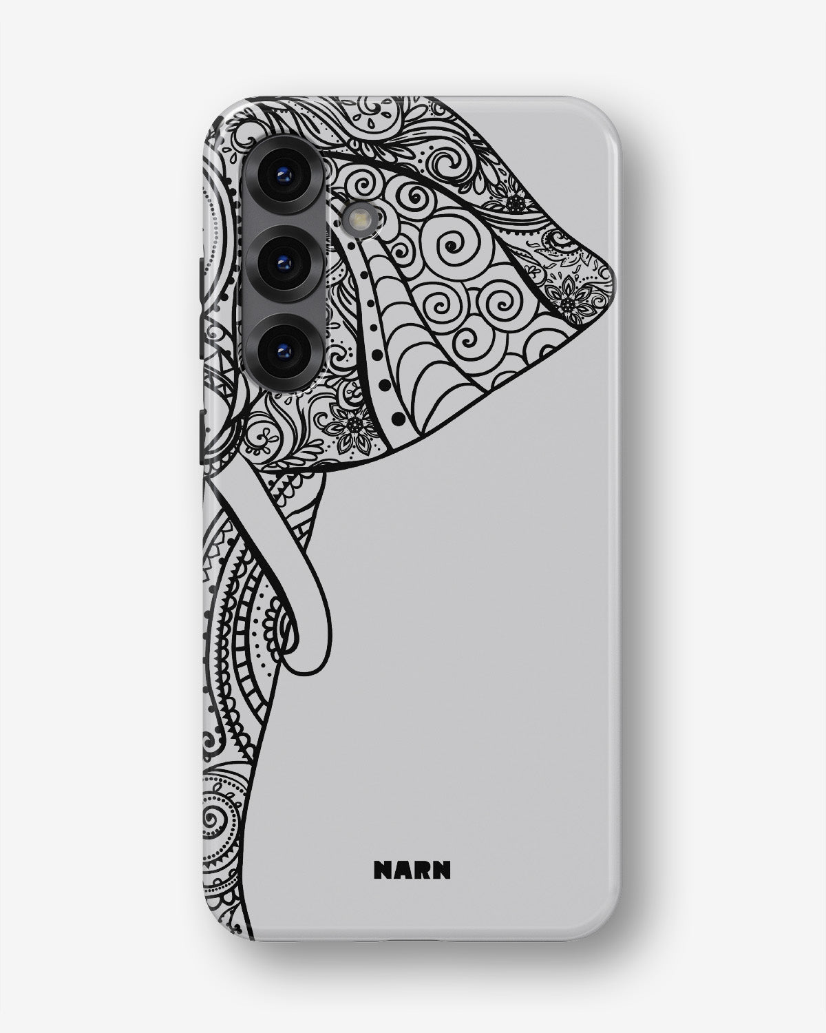 Samsung Galaxy A36 Tough Case – Mandala Elephant - View 1