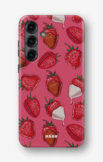 Samsung Galaxy A36 Tough Case – Strawberry Chocolate - View 1