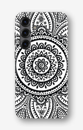 Samsung Galaxy A36 Tough Case – Henna Mandala - View 1