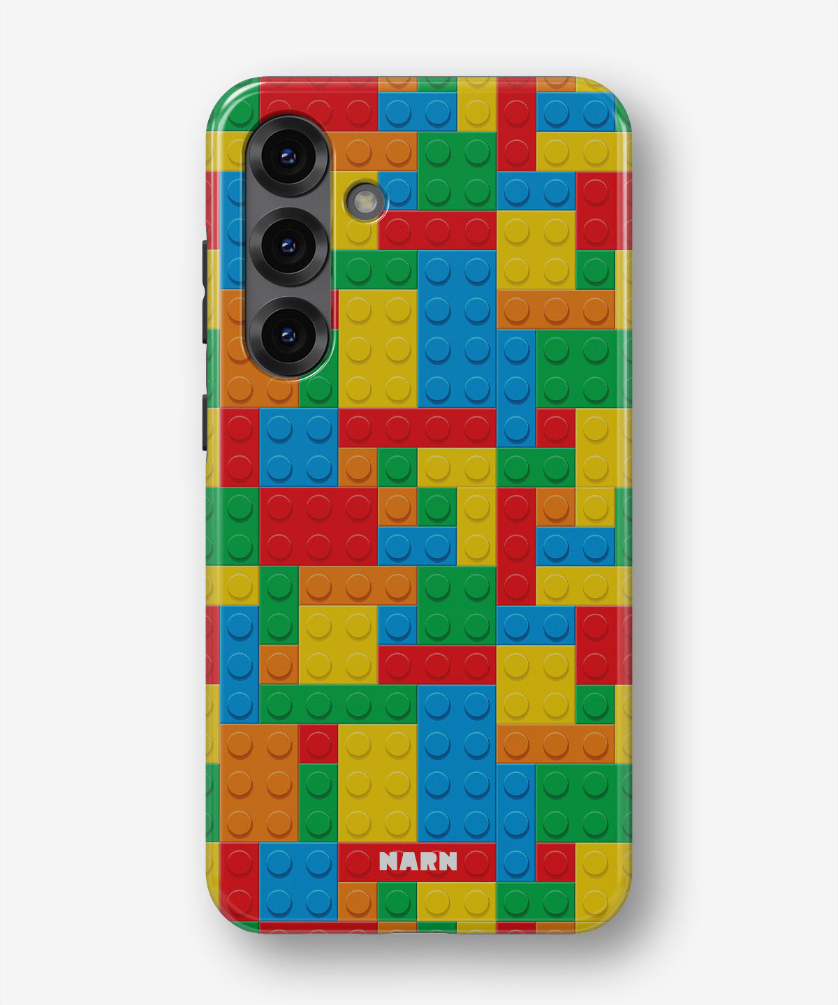 Samsung Galaxy A36 Tough Case – Building Bricks - View 1
