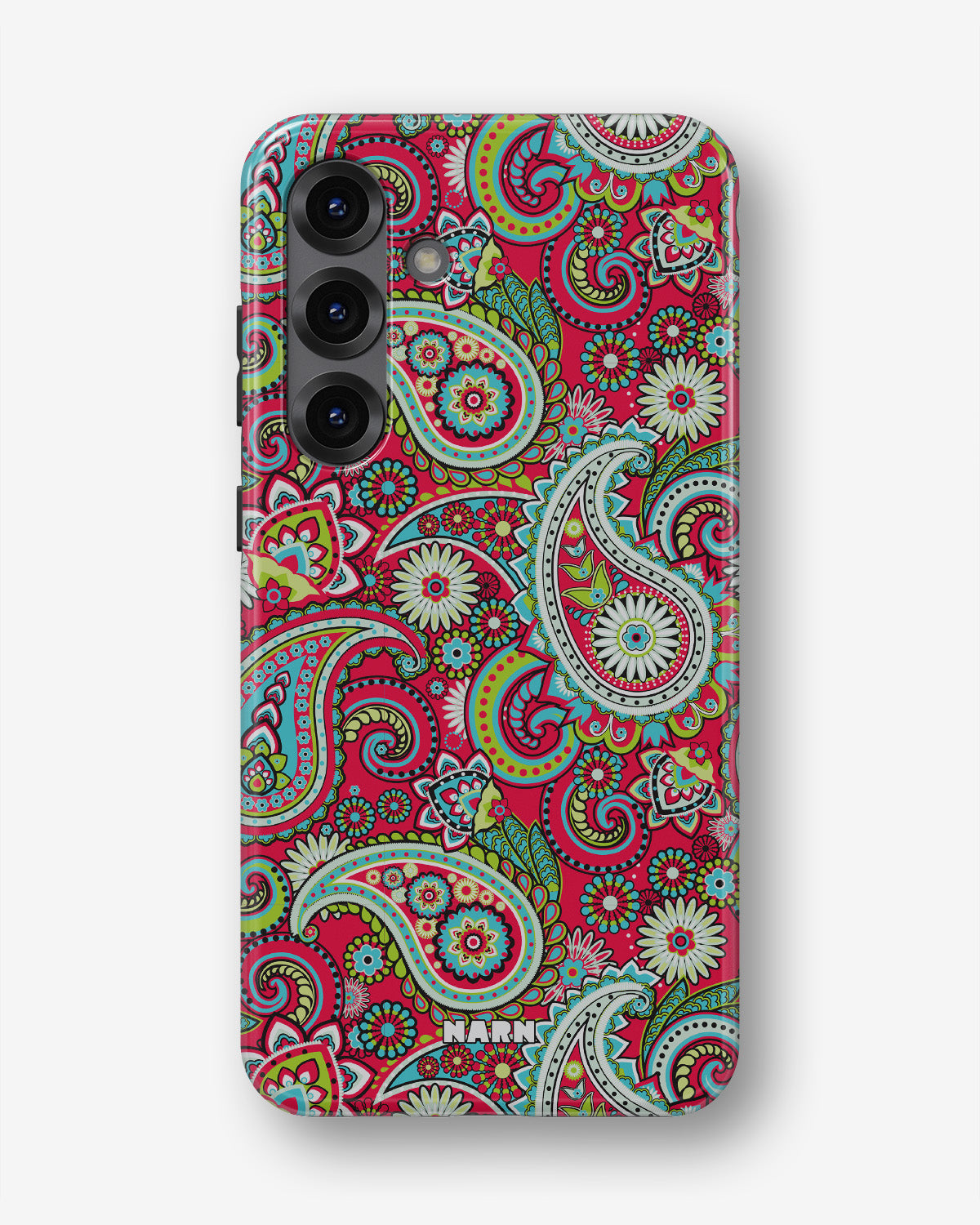 Samsung Galaxy A36 Tough Case – Paisley Paradise - View 1
