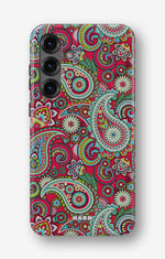 Samsung Galaxy A36 Tough Case – Paisley Paradise - View 1