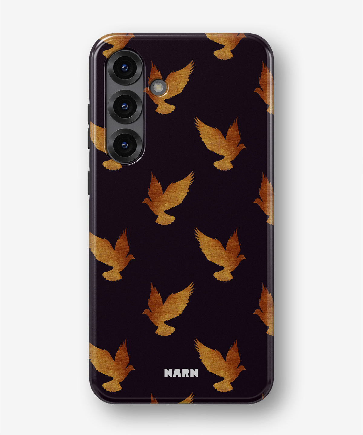 Samsung Galaxy A36 Tough Case – Royal Doves - View 1